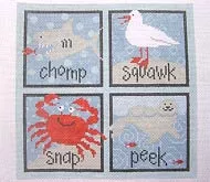 Pippin Studios – Sea Creatures Cushion