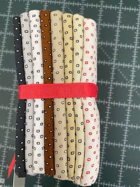 Pixie Square Dot 8 FQ Bundle - Whitney
