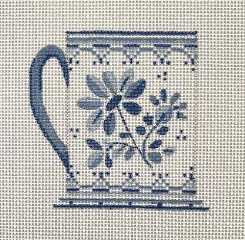 The Plum Stitchery – Delft Floral 2