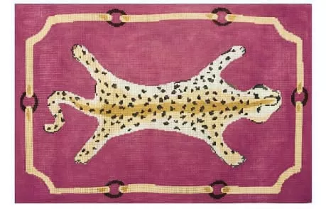 The Plum Stitchery – Leopard in Pink
