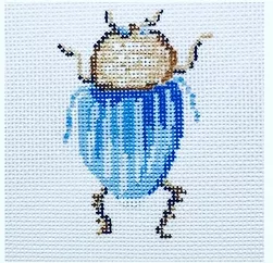 The Plum Stitchery – Scarab Collection – Light Blue