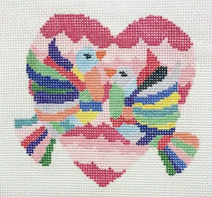 The Plum Stitchery – Two Turtle Doves