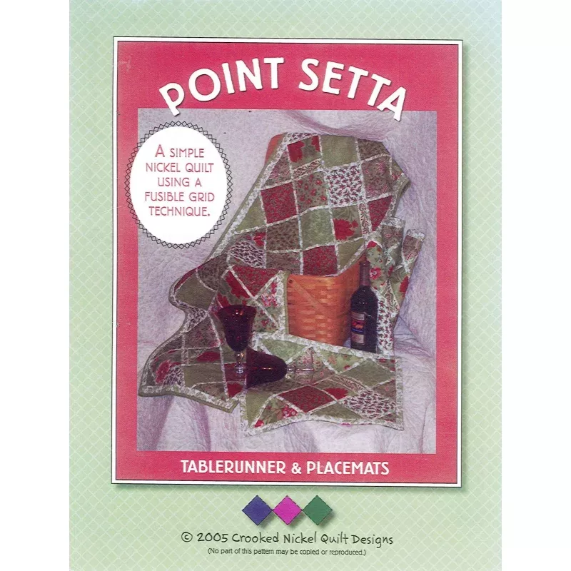 Point Setta Tablerunner & Placemats cnqd-ps