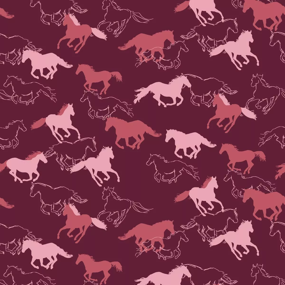 Pony – Plum Pretty Fabric