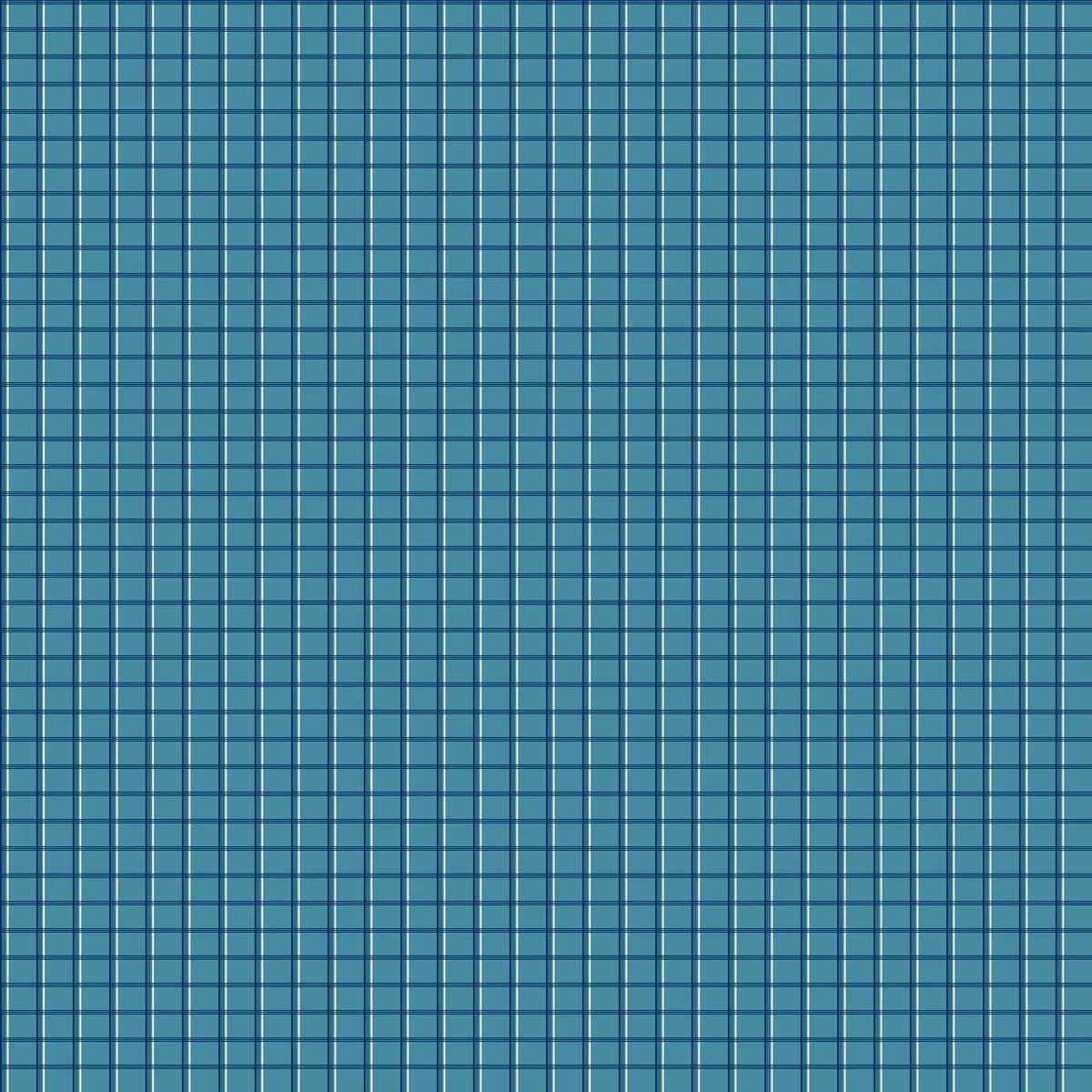 Pool Tile Check – Modern Grid Fabric