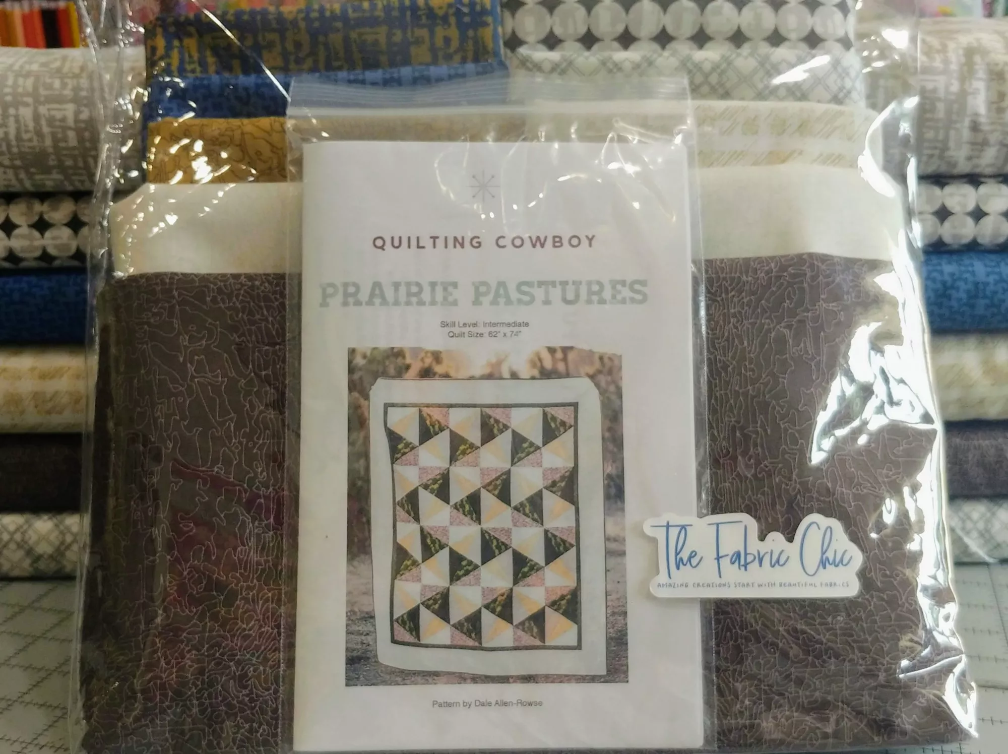 Prairie Pastures Pottery Quilt Kit