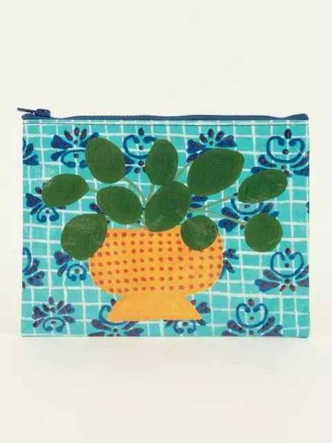 Pretty Plant Zipper Pouch