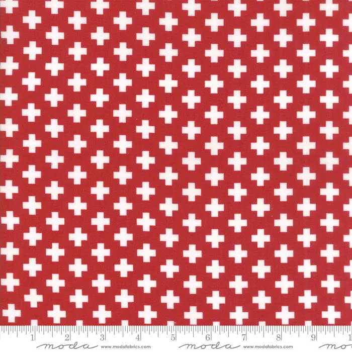 Project Red - White Crosses Red Yardage