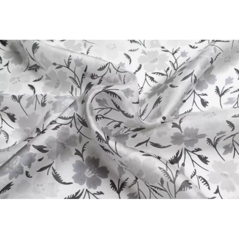 Pure Silk Voile – Floral Print