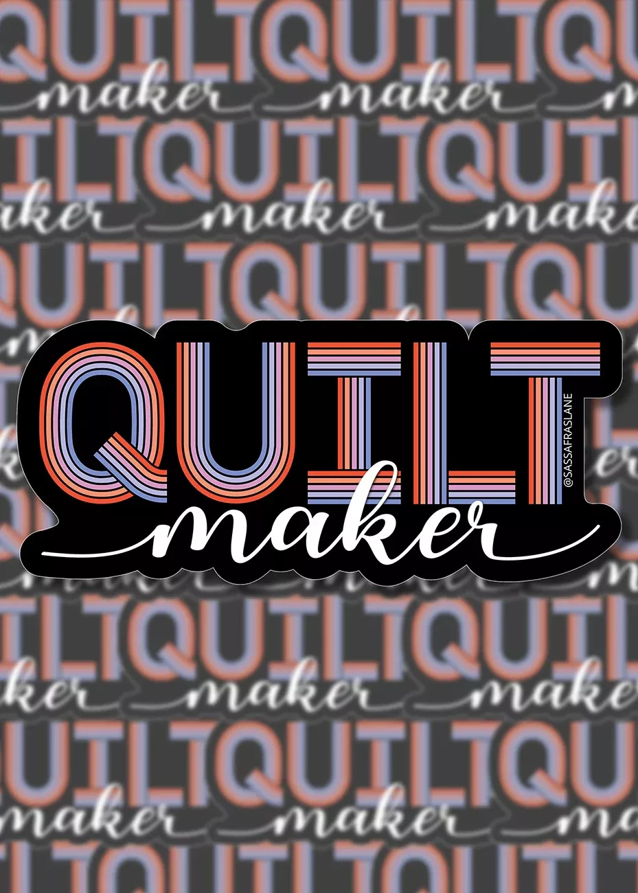 Quilt Maker Stickers 6pk