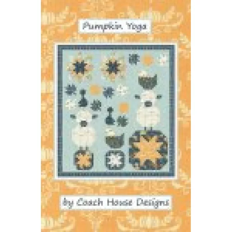 Quilt Pattern – Pumpkin Yoga – Patchwork Quilt