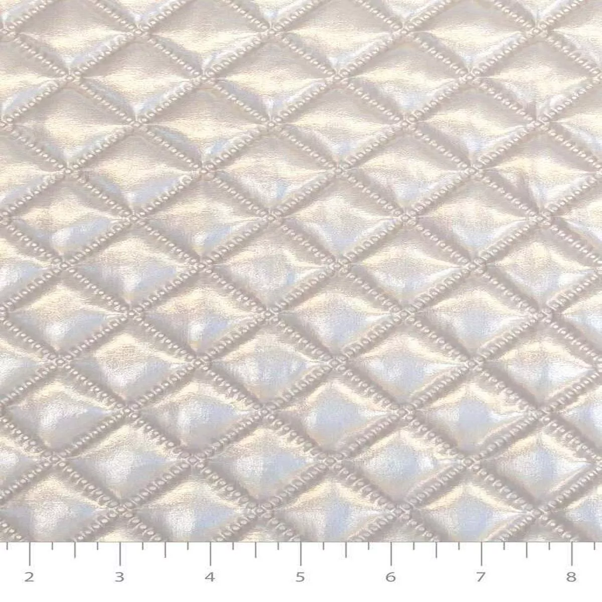 Quilted Wetlook Pearl