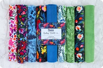 Quilting Cuddle Fat Quarter Pack Whisperbloom VB