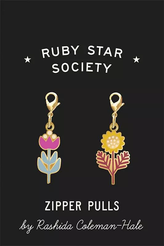 Rashida Zipper Pulls 2ct RS 7054 Ruby Star#1