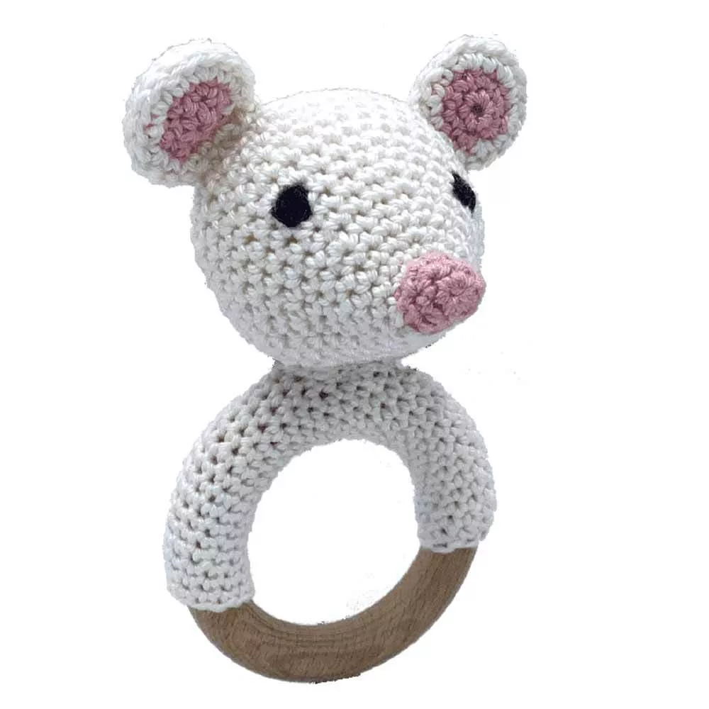 Rattle Mouse - Hardicraft - Complete Crochet Kit