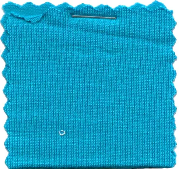 Rayon Jersey Knit Solid Fabric - Turquoise - 200GSM