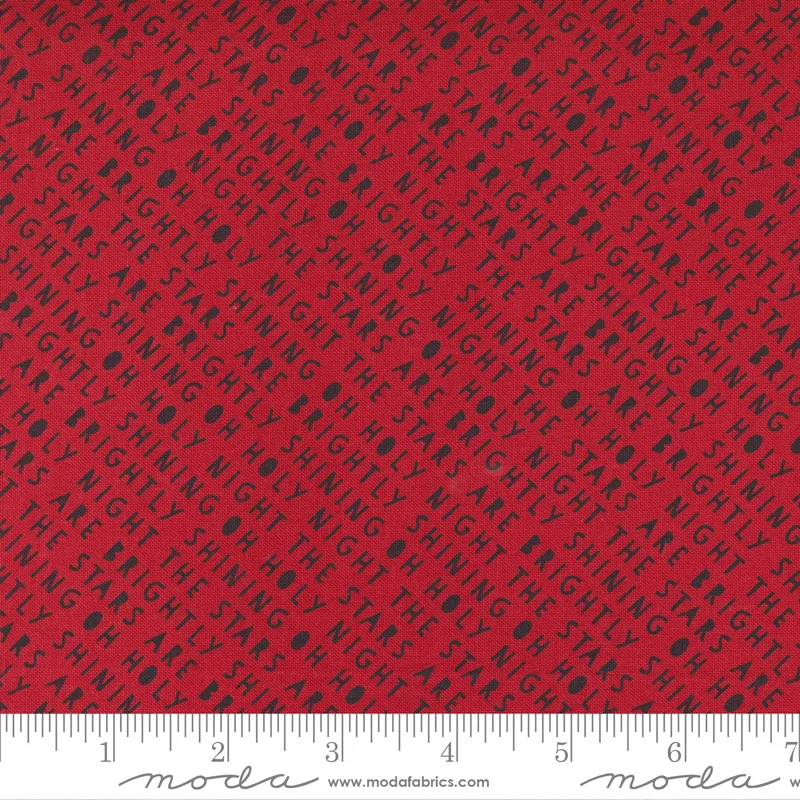 Red Barn Christmas - Red Black