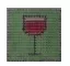 Red Wine Glass Bottle Stopper Insert 1" 18M