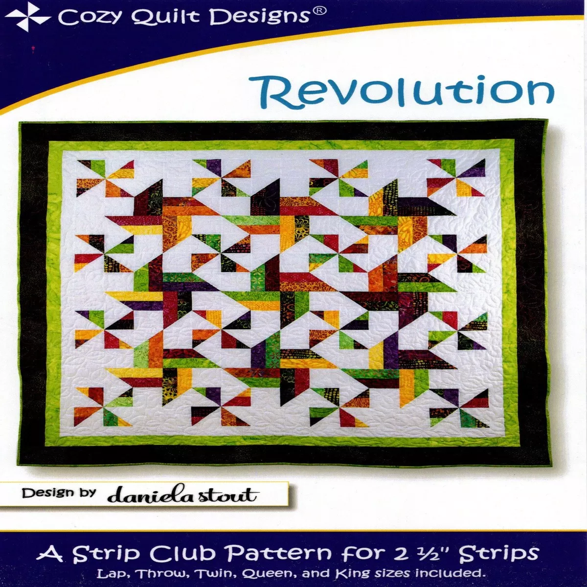 REVOLUTION – Cozy Quilt Designs Pattern