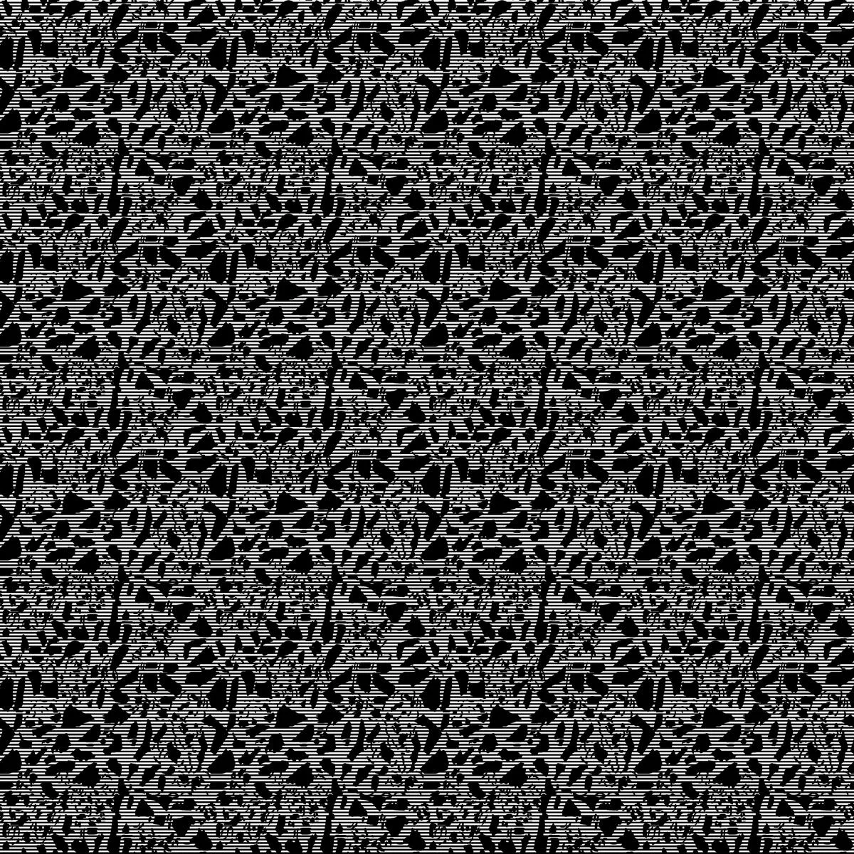 Rio on Black Fabric
