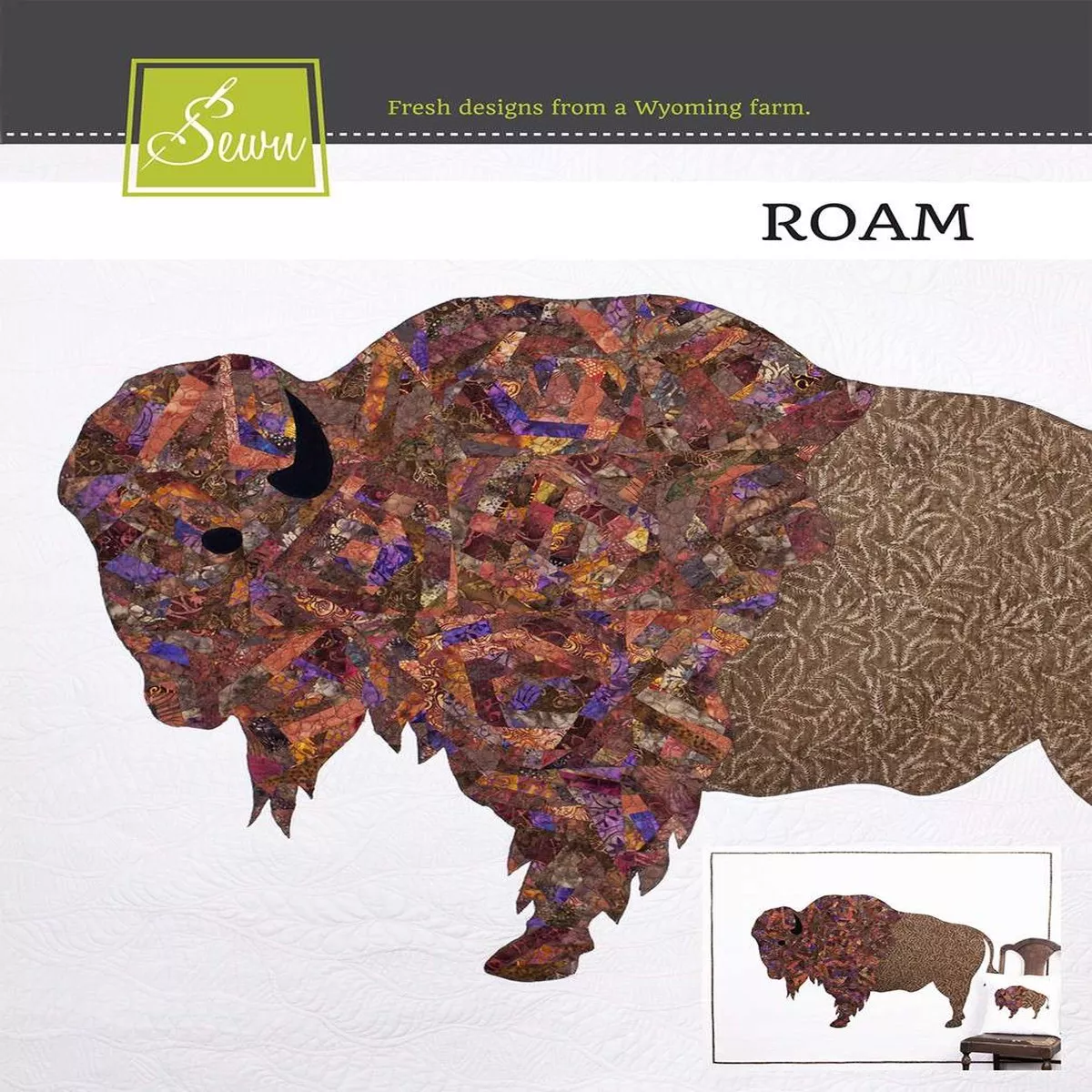 Roam Quilt Pattern by Rena Heredia
