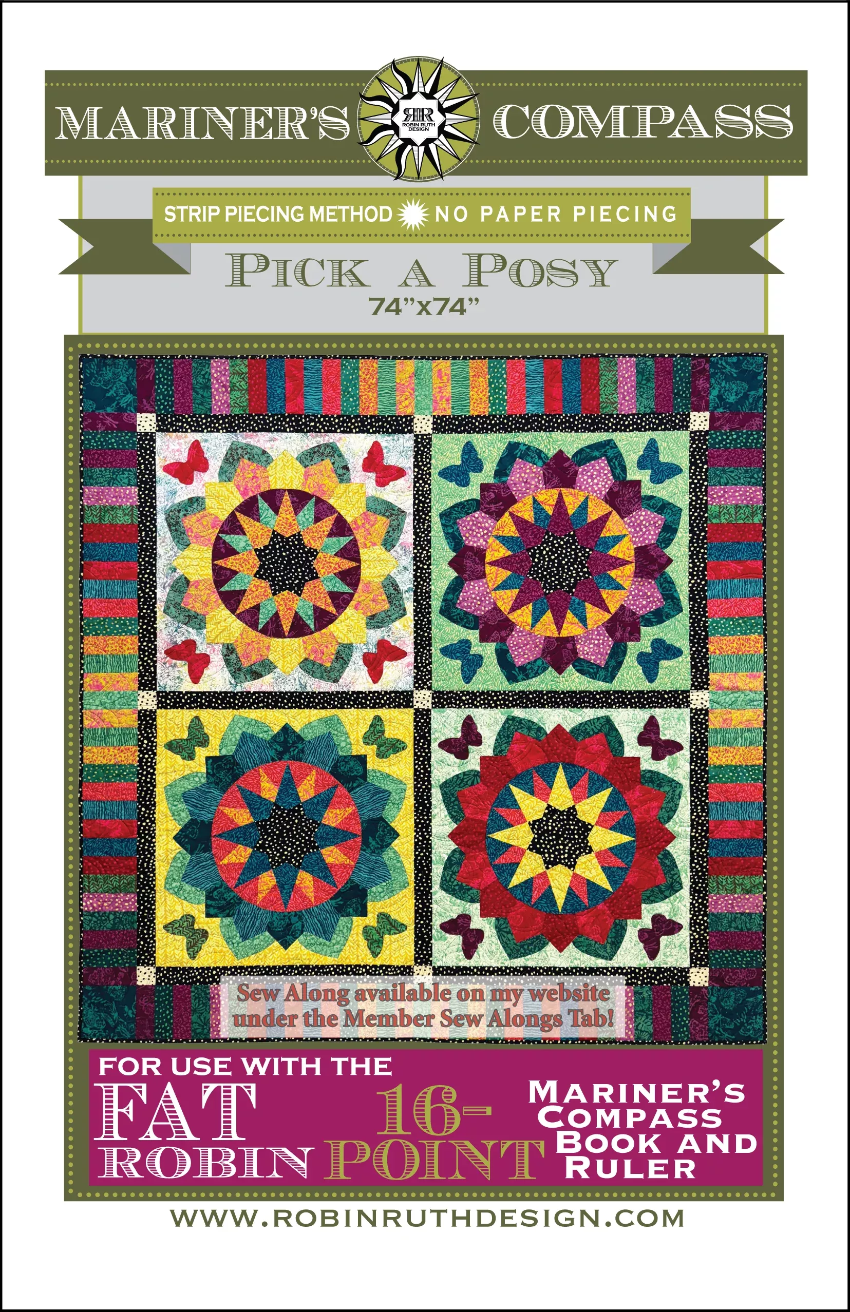 ROBIN RUTH DESIGNS - Pick a Posy Pattern