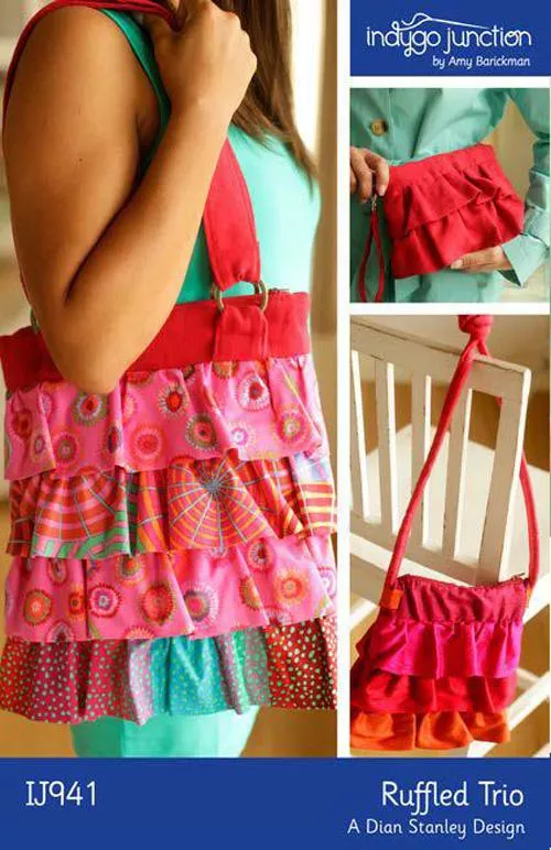 Ruffled Trio pattern
