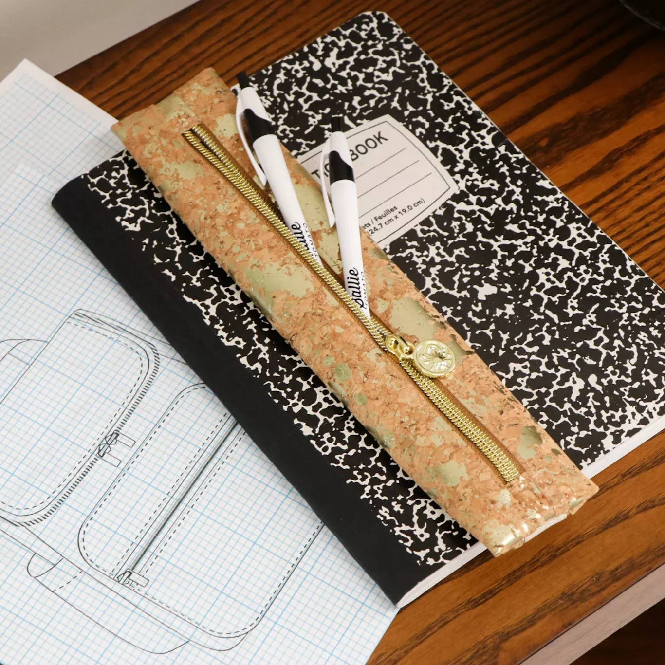 Russell Pencil Pouch Box Kit