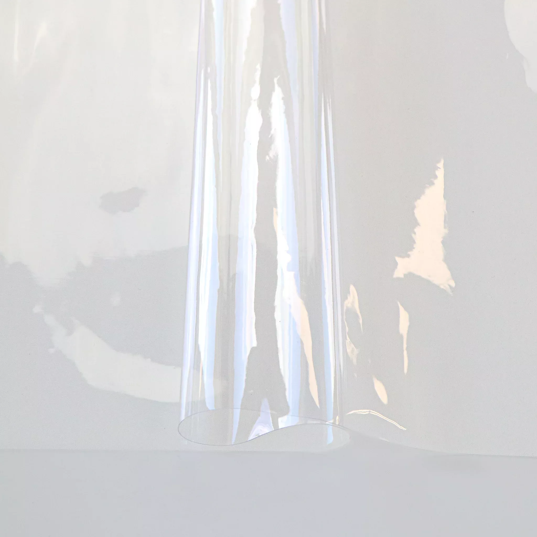 Sallie Tomato Clear Vinyl