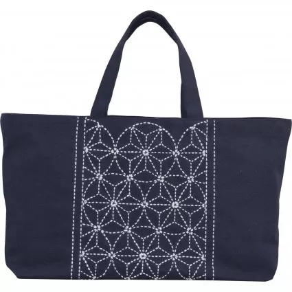 Sashiko Tote Bag Kit/Navy
