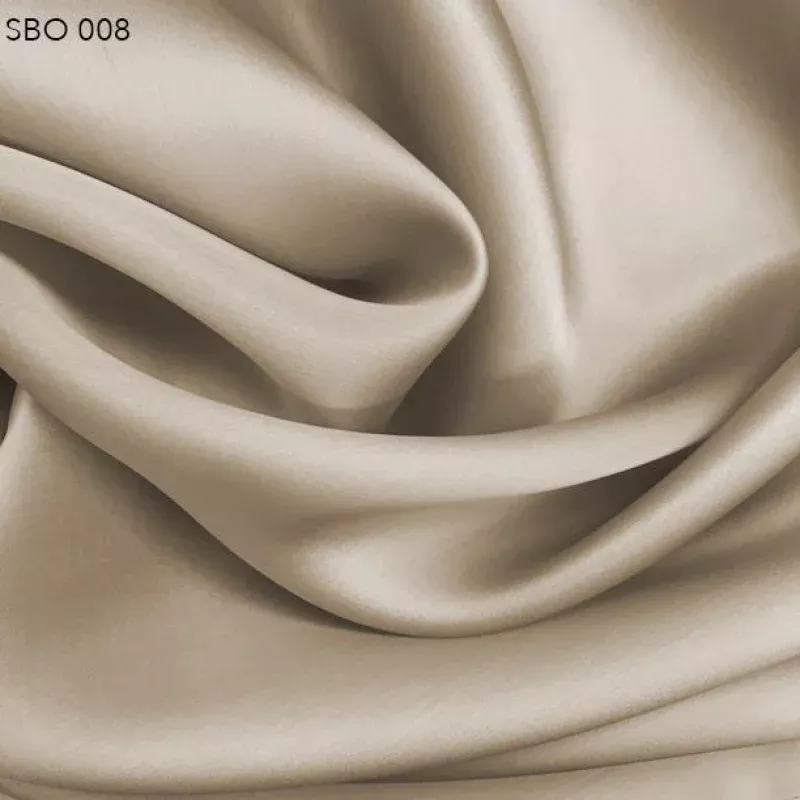 Satin Faced Organza – Barley Beige