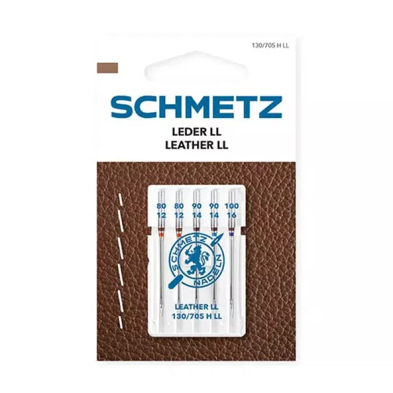 Schmetz Sewing Machine Needles – Assorted Leather