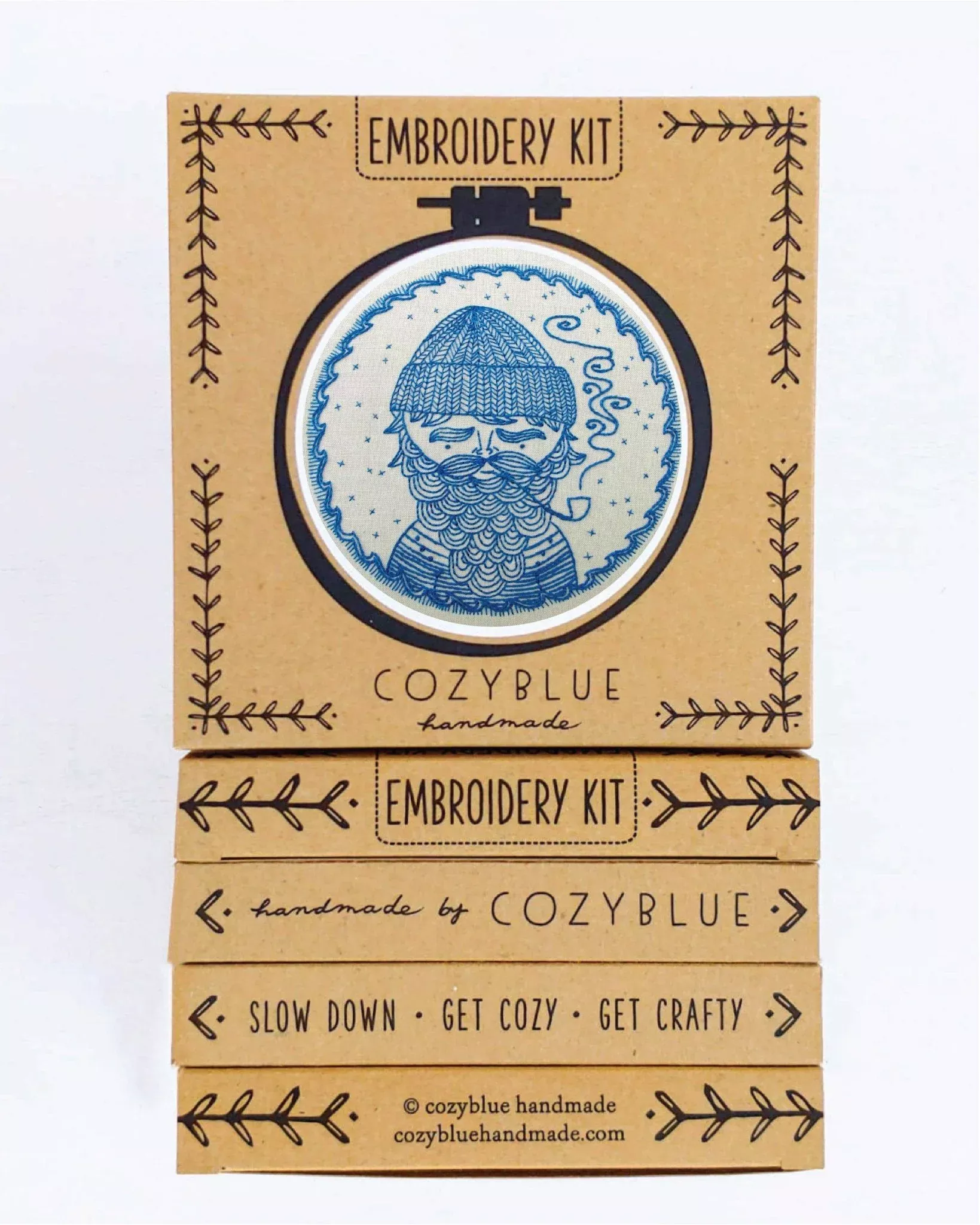 sea captain embroidery kit