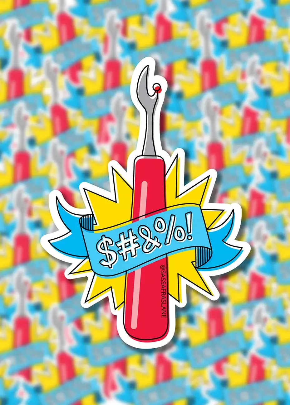 Seam Ripper Stickers