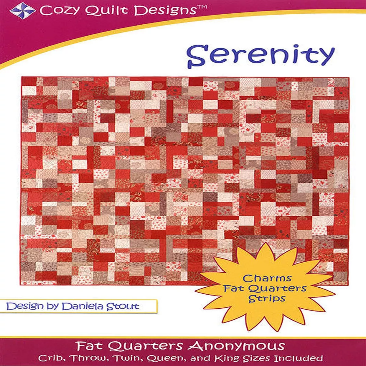 SERENITY – Cozy Quilt Designs Pattern DIGITAL DOWNLOAD