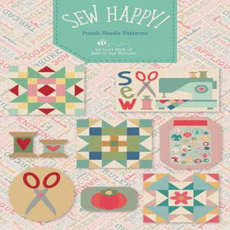 Sew Happy! Punch Needle Pattern