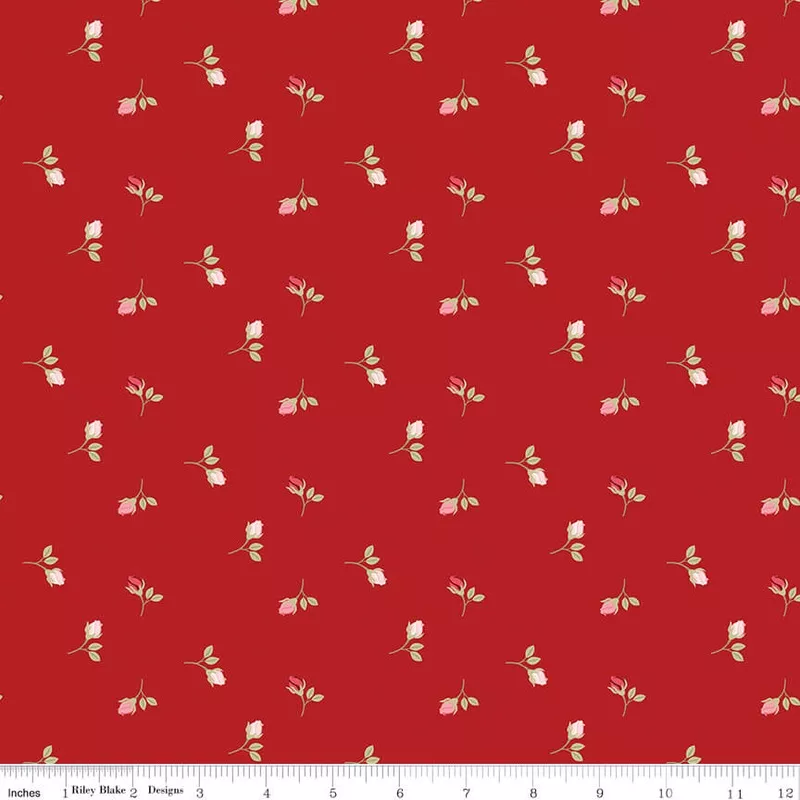 Sew in Love – Rosebuds – Red
