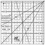 Sew Square 4in Ruler