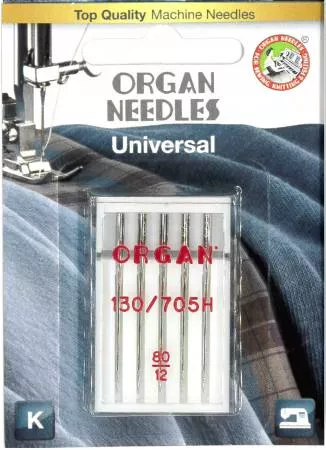 Sewing Machine Needles - Organ Universal 80 /12