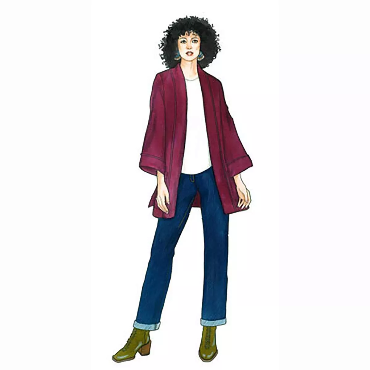 Sewing Workshop Collection - Ikina Two Jacket Sewing Pattern
