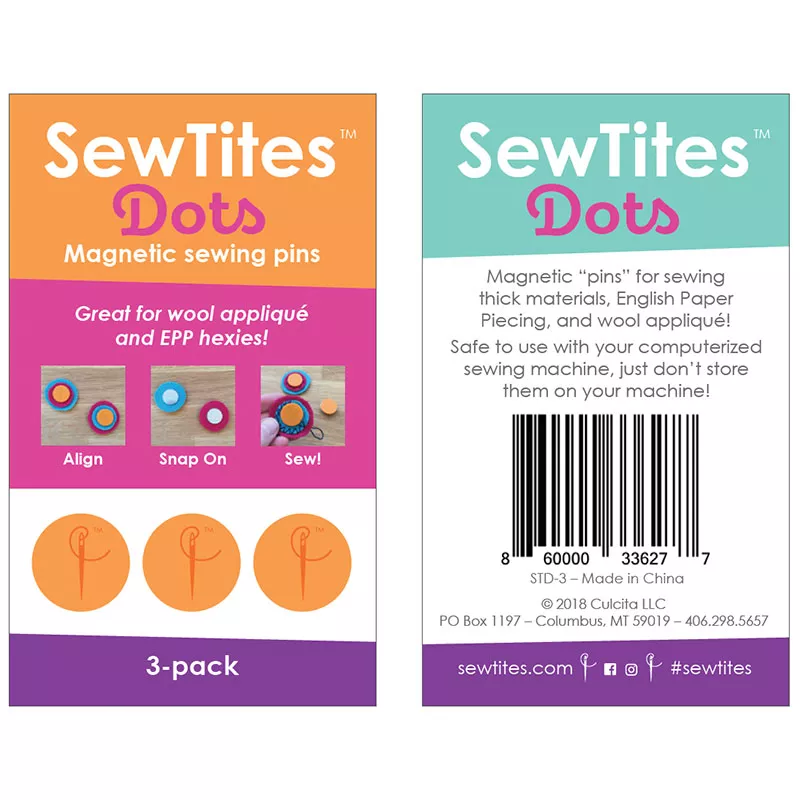 SewTites Magnetic Sewing Dots 3ct