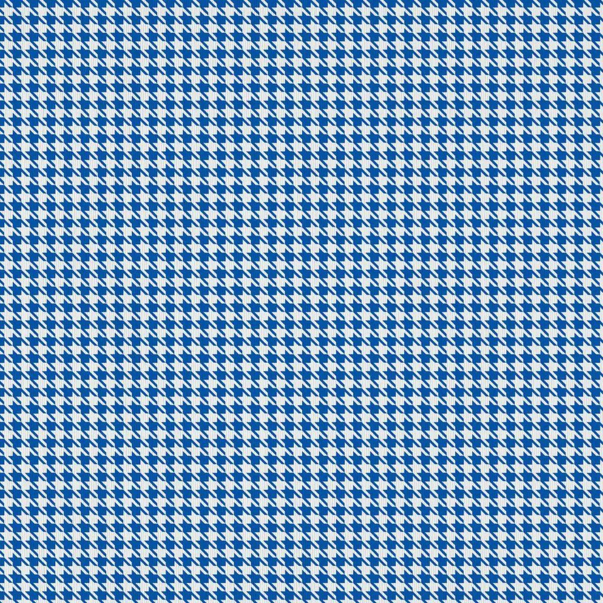 Sherlock Houndstooth -Sapphire RM Coco Fabric