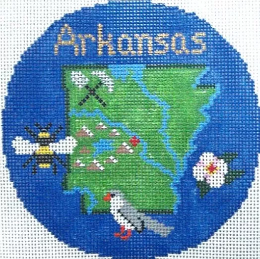 Silver Needle – Arkansas Ornament