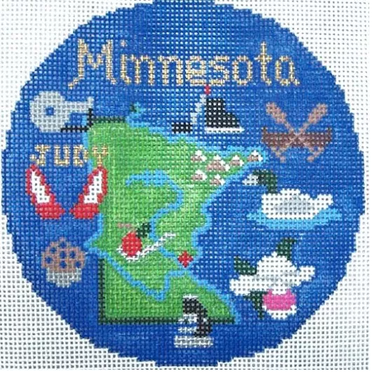 Silver Needle – Minnesota Ornament