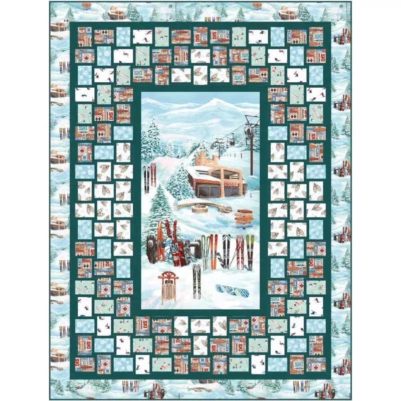 Ski Snapshots Downloadable Pattern