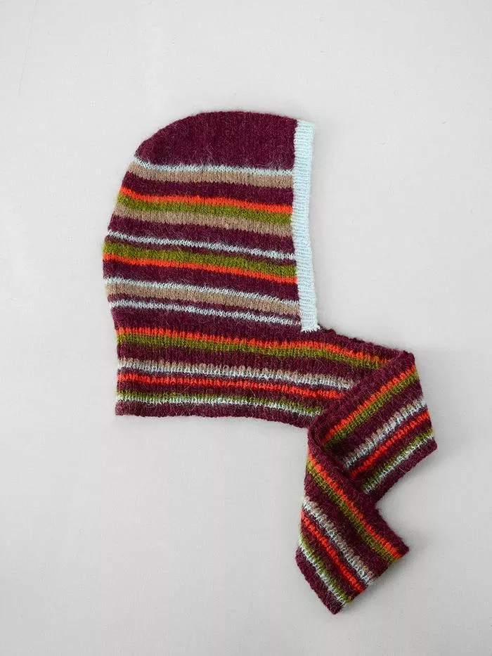 Snuggle Hood Stripe Versions Knitting Kit