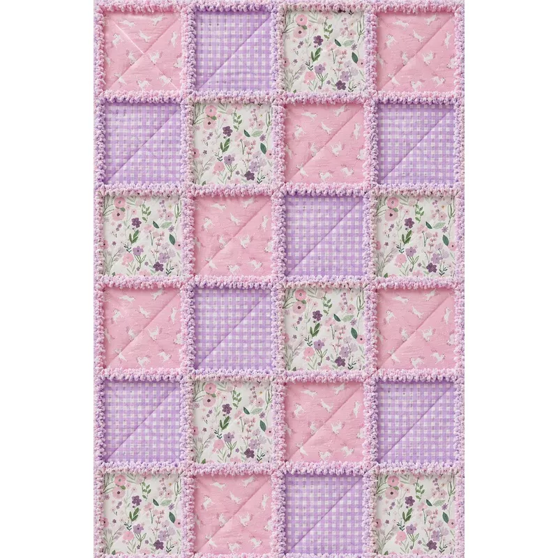 Snuggles & Sparkles Rag Quilt Kit