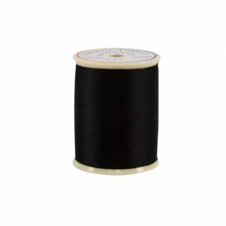So Fine Polyester Thread 3-ply 50wt (550yds)/Black