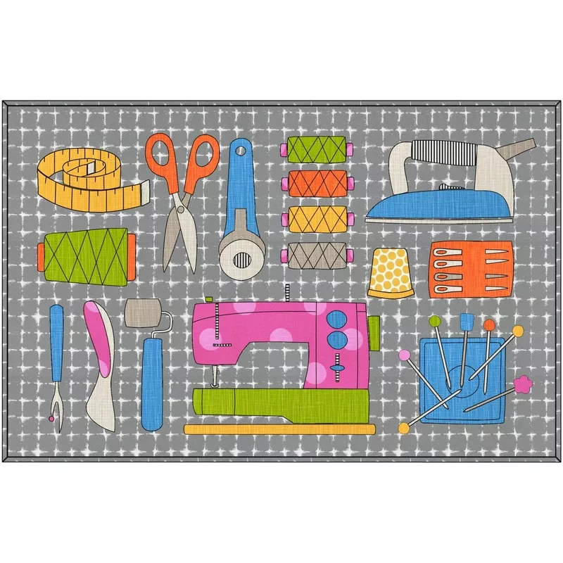 So Much Sew Floor Rug