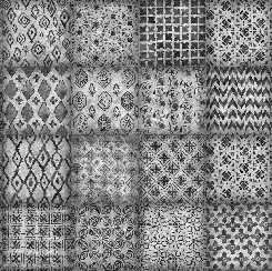 Soiree' Patchwork - Grey